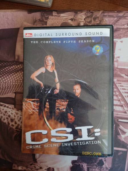 Dvd : " crime scéne investigation "