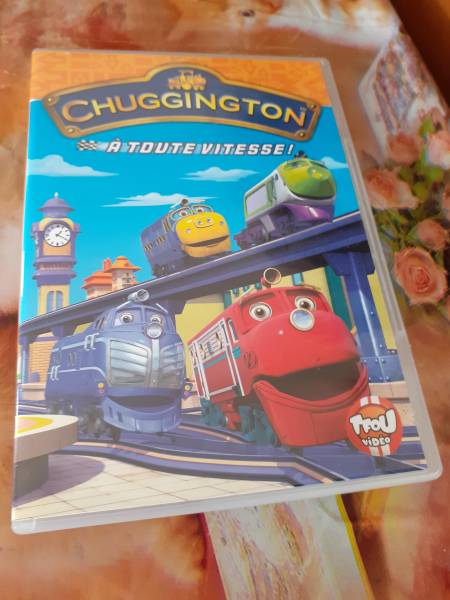 Dvd dessin animé chuggington " a toute vitesse "