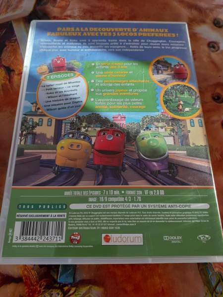 Vente Dvd dessin anim&eacute; chuggington " bienvenue au zoo "