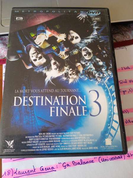 Dvd " destination finale 3 "