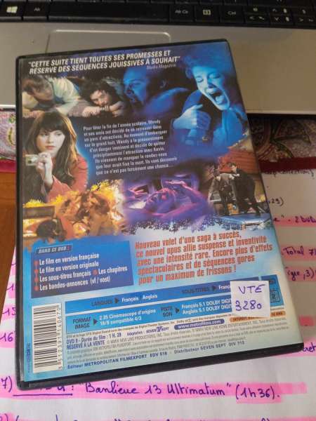 Vente Dvd " destination finale 3 "