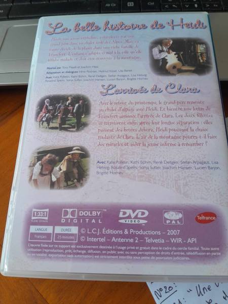 Dvd " heidi " pas cher