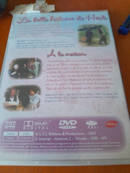 Vente Dvd " heidi