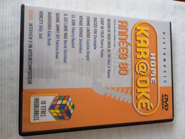 Dvd "home karaok&eacute;"
