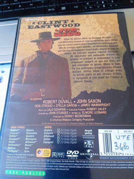 Dvd : " joe kidd " pas cher
