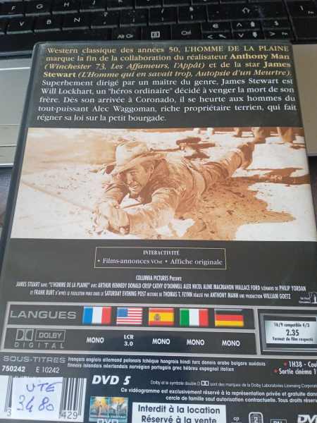 Dvd : " l'homme de la plaine " pas cher