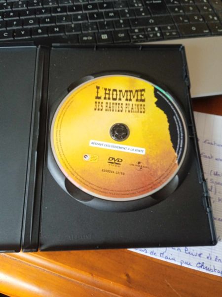 Vente Dvd " l'homme des hautes plaines  "