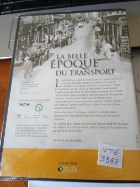 Vente Dvd " la belle &eacute;poque du transport  "