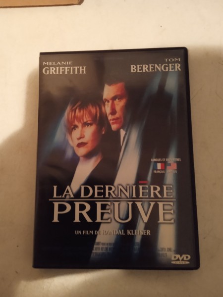 Dvd "la derniére preuve "