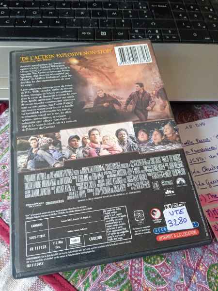 Vente Dvd " la guerre des mondes "