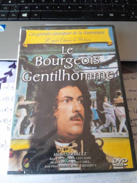 Dvd " le bourgeois gentilhomme