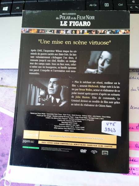 Vente Dvd "le criminel "