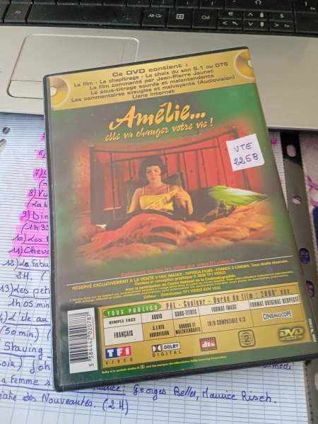 Vente Dvd " le fabuleux destin d'amélie poulain "