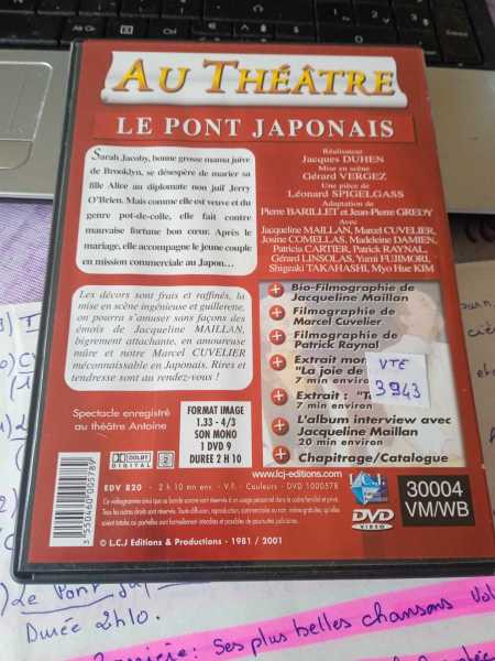 Vente Dvd " le pont japonais "