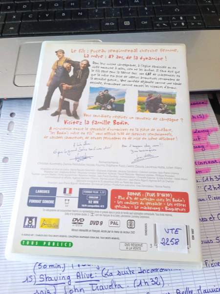 Vente Dvd " les bodin's "