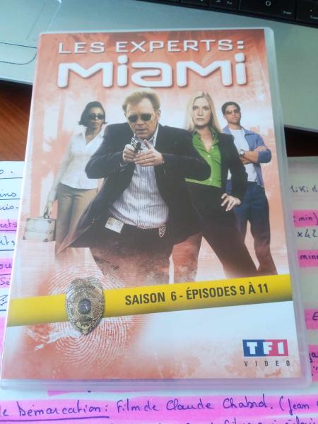 Dvd " les experts miami "