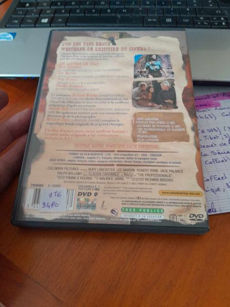 Dvd " les professinnels " pas cher