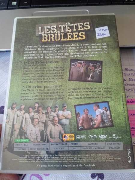 Dvd : " les tete brul&eacute;es " pas cher