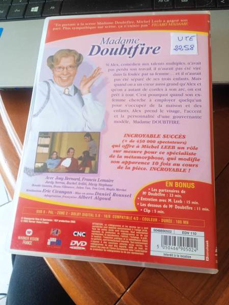 Vente Dvd " madame doubtfire "