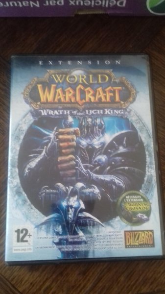Dvd rom pc ubisoft "extension world of wardcraft "