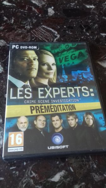 Dvd rom pc ubisoft "les experts "