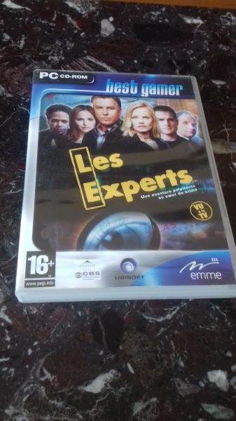 Dvd rom pc ubisoft "les experts "