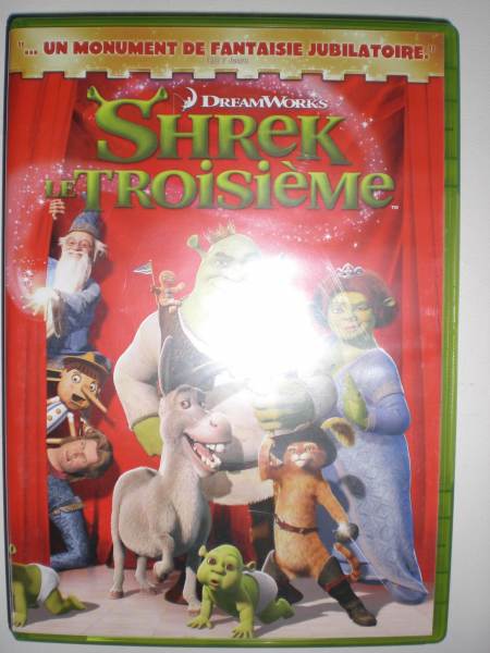 Dvd shrek ou arthur et les minimoys