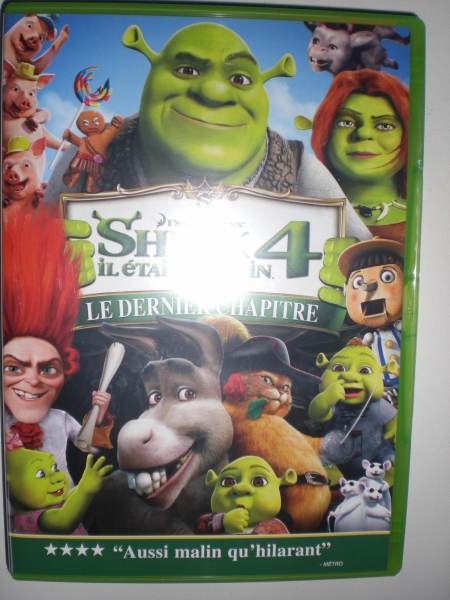 Vente Dvd shrek ou arthur et les minimoys