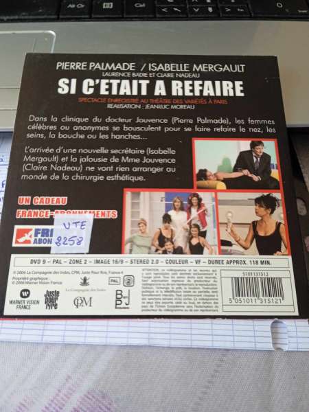 Vente Dvd " si c'était à refaire "