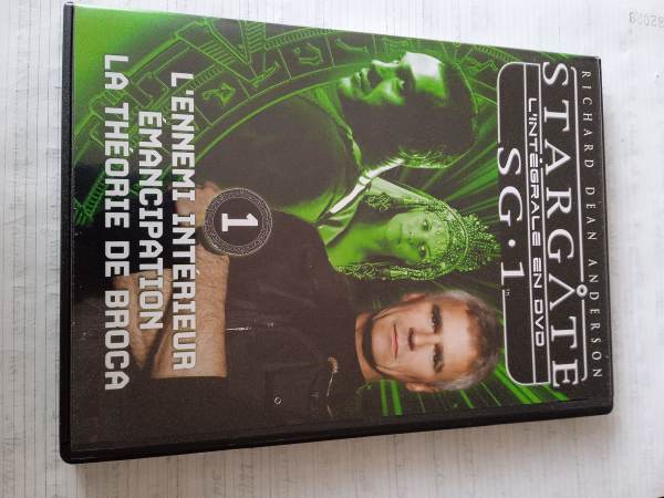 Dvd "stargate sg-1"