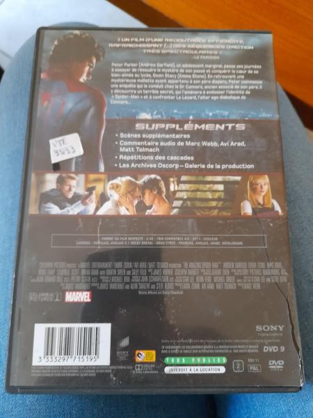 Dvd : " the amazing spider - man " pas cher