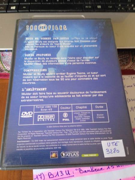 Vente Dvd " the x files "