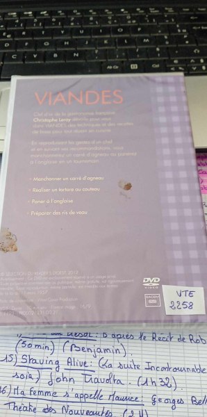 Vente Dvd " viandes "