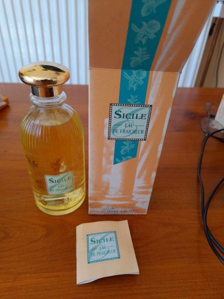 Eau de fraicheur pour femme  sicile