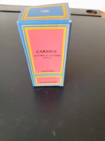 Annonce Eau de toilette échantillon - carmen sevilla