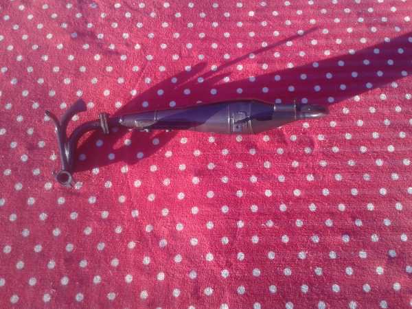 &eacute;chappement scooter g&eacute;n&eacute;ric 50cc 2008