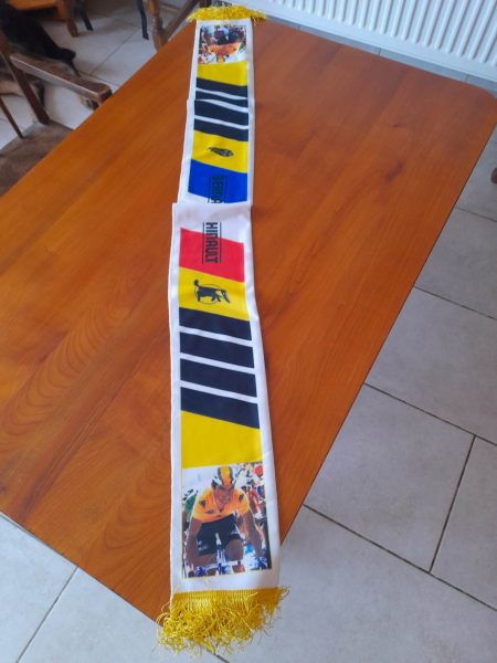 Echarpe cyclisme sport collection bernard hinault