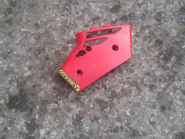 écope de radiateur droit yamaha 125 yz 1984 pas cher