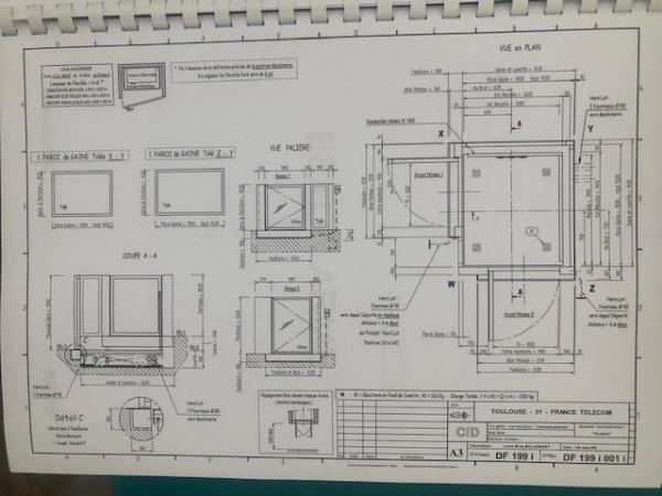 Annonce El&eacute;vateur pmr 2 niveaux