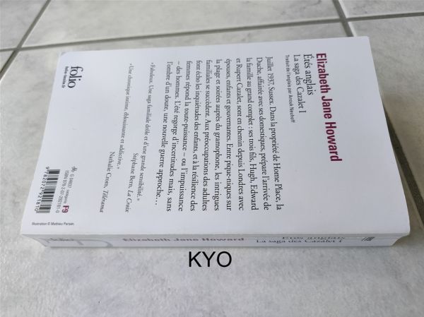 Elizabeth jane howard - &eacute;t&eacute;s anglais - la saga pas cher