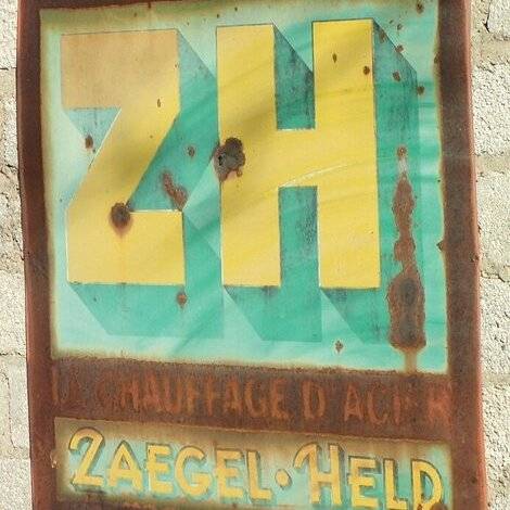 Enseignes publicitaires vintage