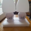 Ensemble 2 lampes champignons led