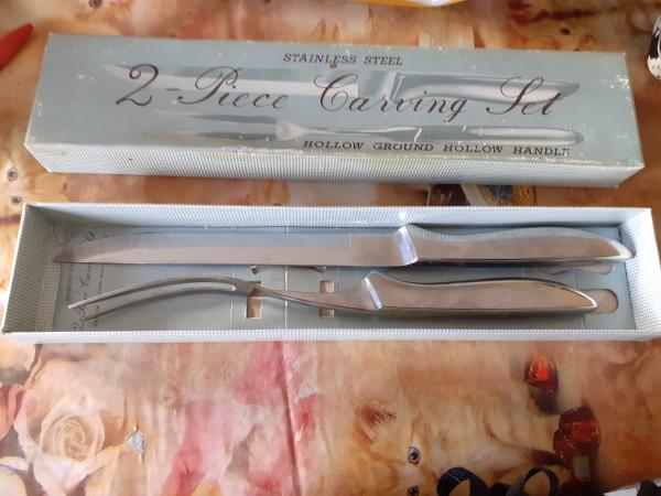 Vente Ensemble couteau et fourchette &agrave; d&eacute;couper s