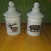 Ensemble sel et poivre porcelaine avignon gdv
