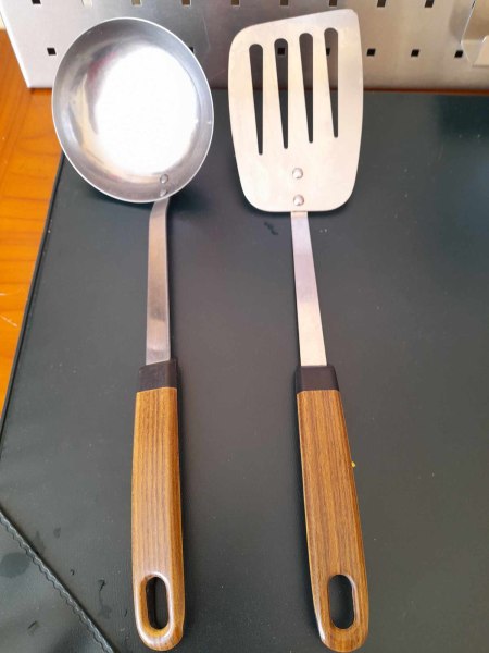 Ensemble ustansiles de cuisine louche + spatules