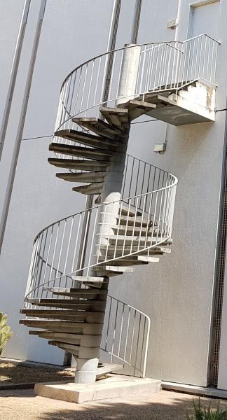 Escalier béton à quart tournant pas cher