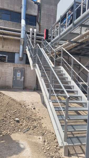 Vente Escalier galvanis&eacute;