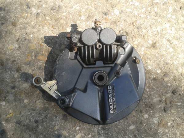 étrier avant avec flasque honda 400 cbx 1985 pas cher