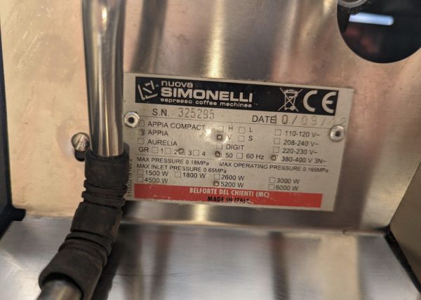 Vente Expresso nuova simonelli appia 3 groupes professio