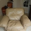 Fauteuil cuir